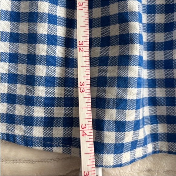 LIKE NEW Crown & Ivy Blue Gingham Dress - Picture 9 of 9